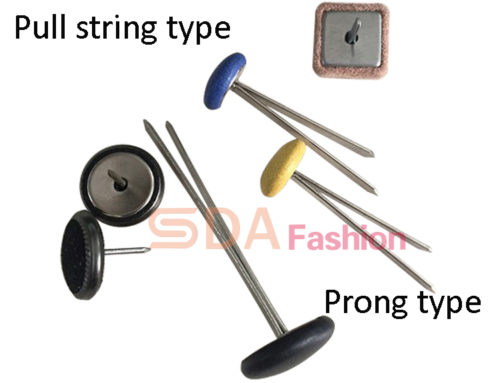 Prong Covered Button for Sofa with Different Shape